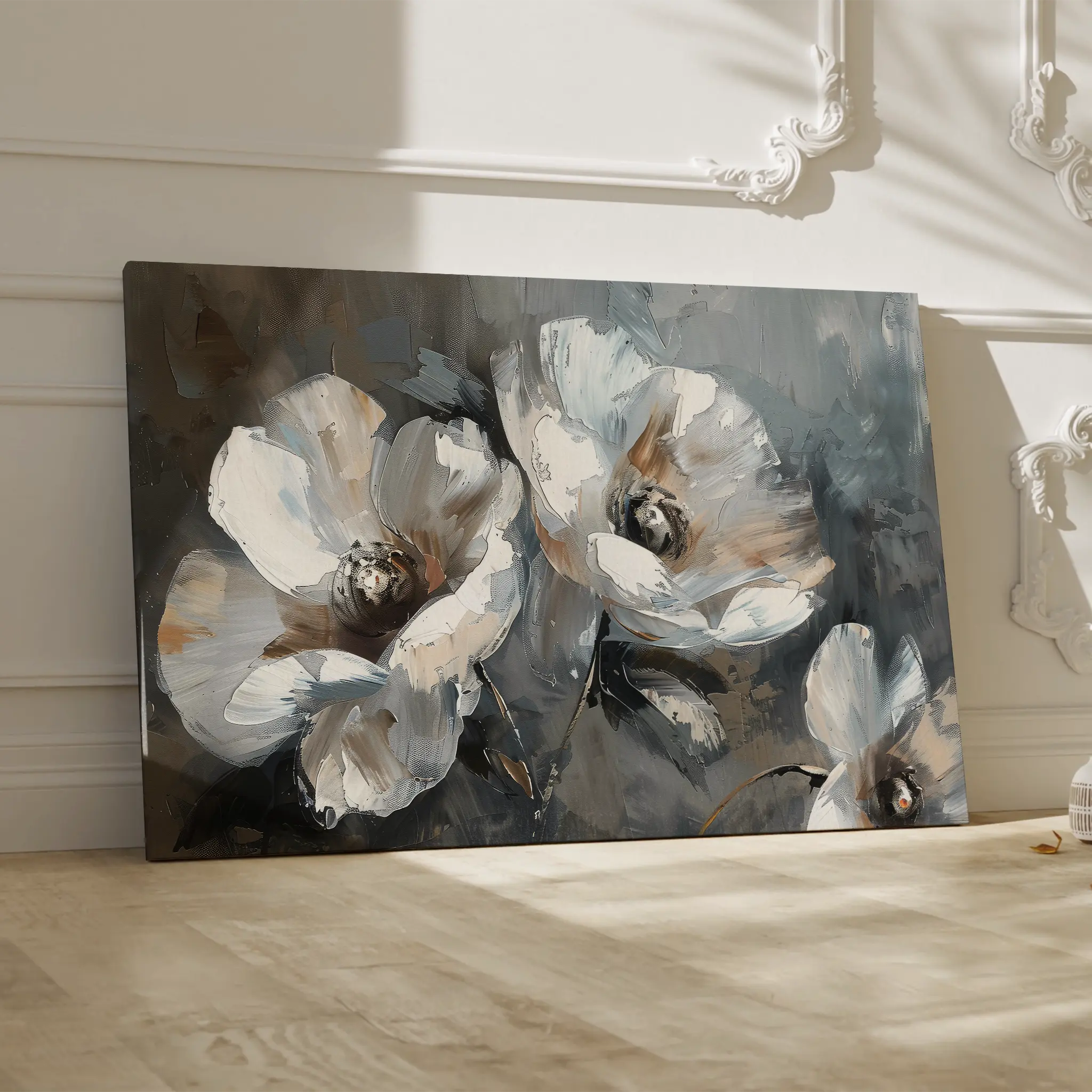 Floral Canvas Wall Art WAD218-F 90 x 60 cm / Stretched on hidden frame