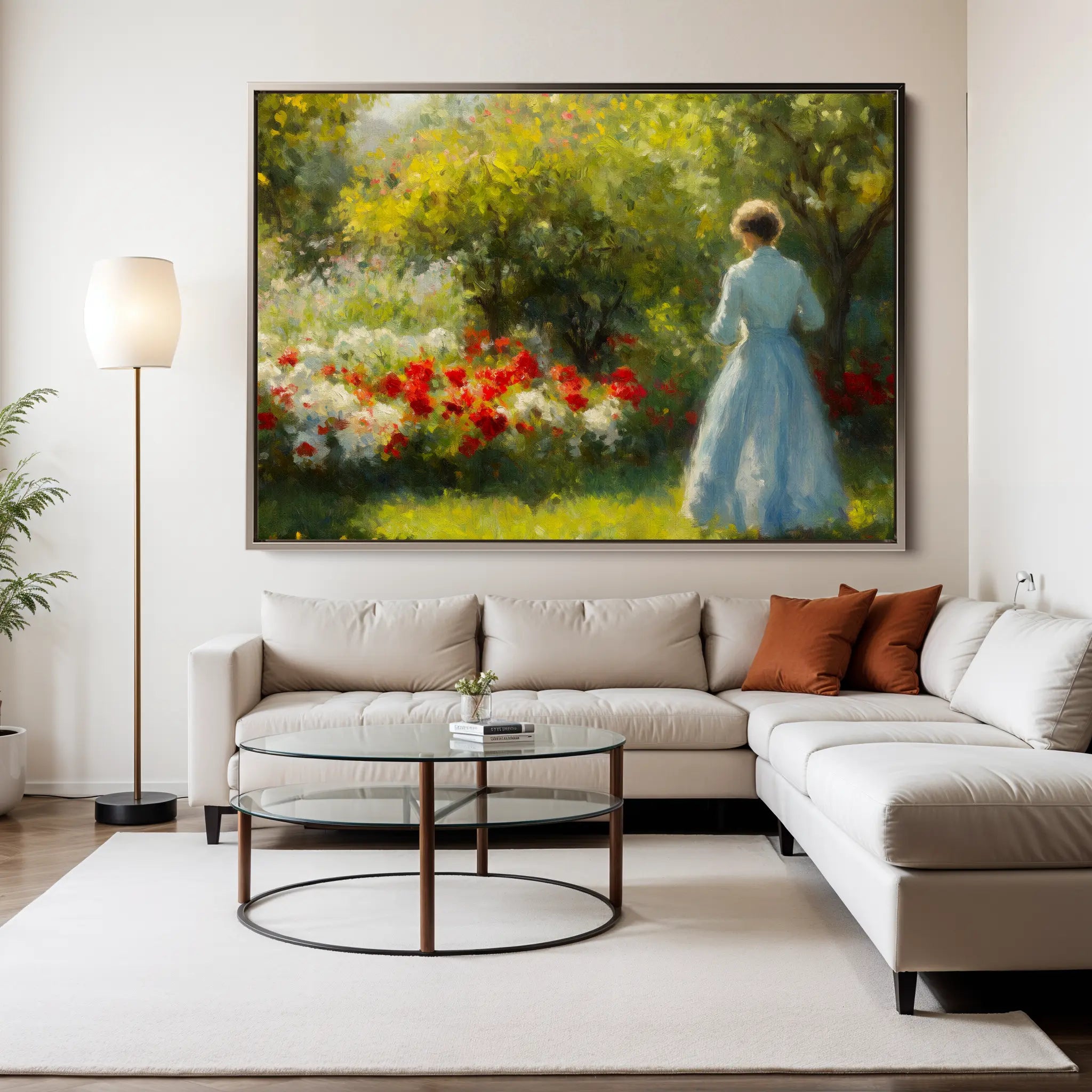 Landscape Canvas Wall Art WAD218-L 90 x 60 cm / Stretched on hidden frame