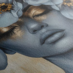 Portrait 218 Canvas Art 90 x 60 cm / Stretched on hidden frame