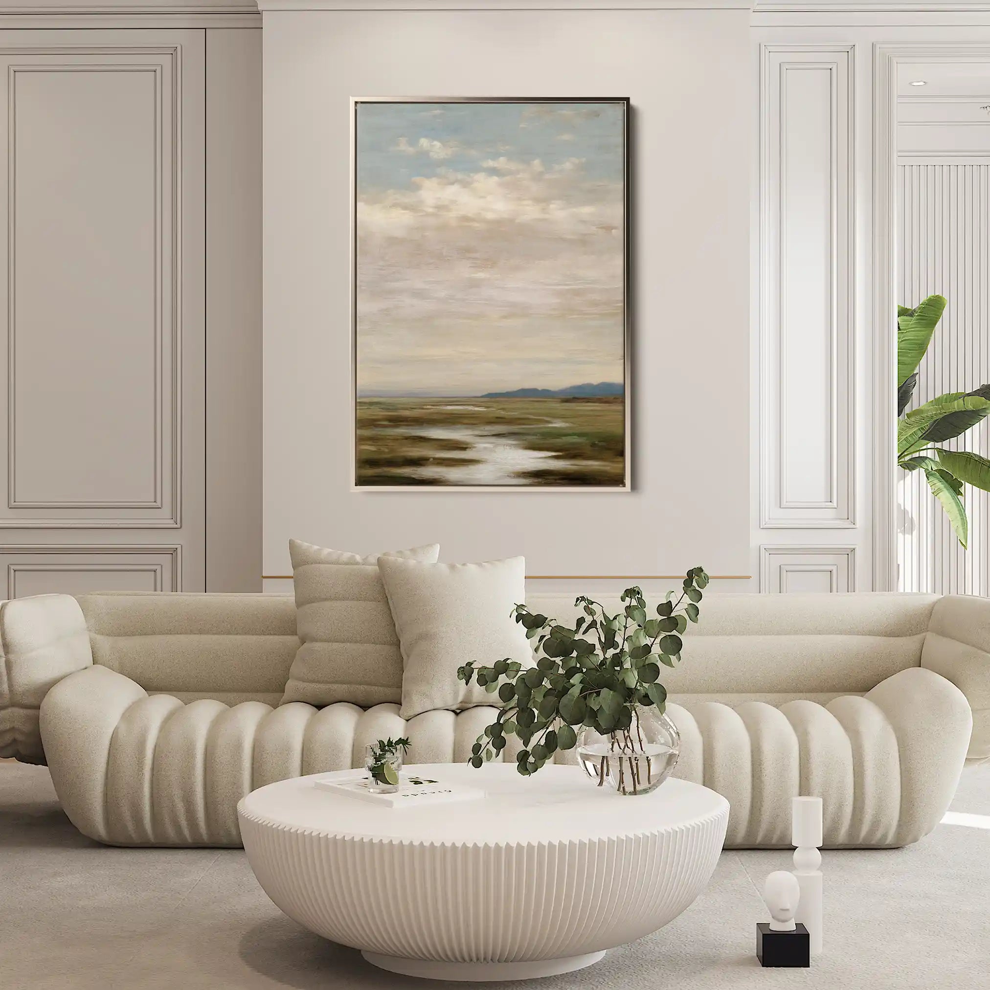 Abstract 2180 Canvas Art 60 x 40 cm / Stretched on hidden frame