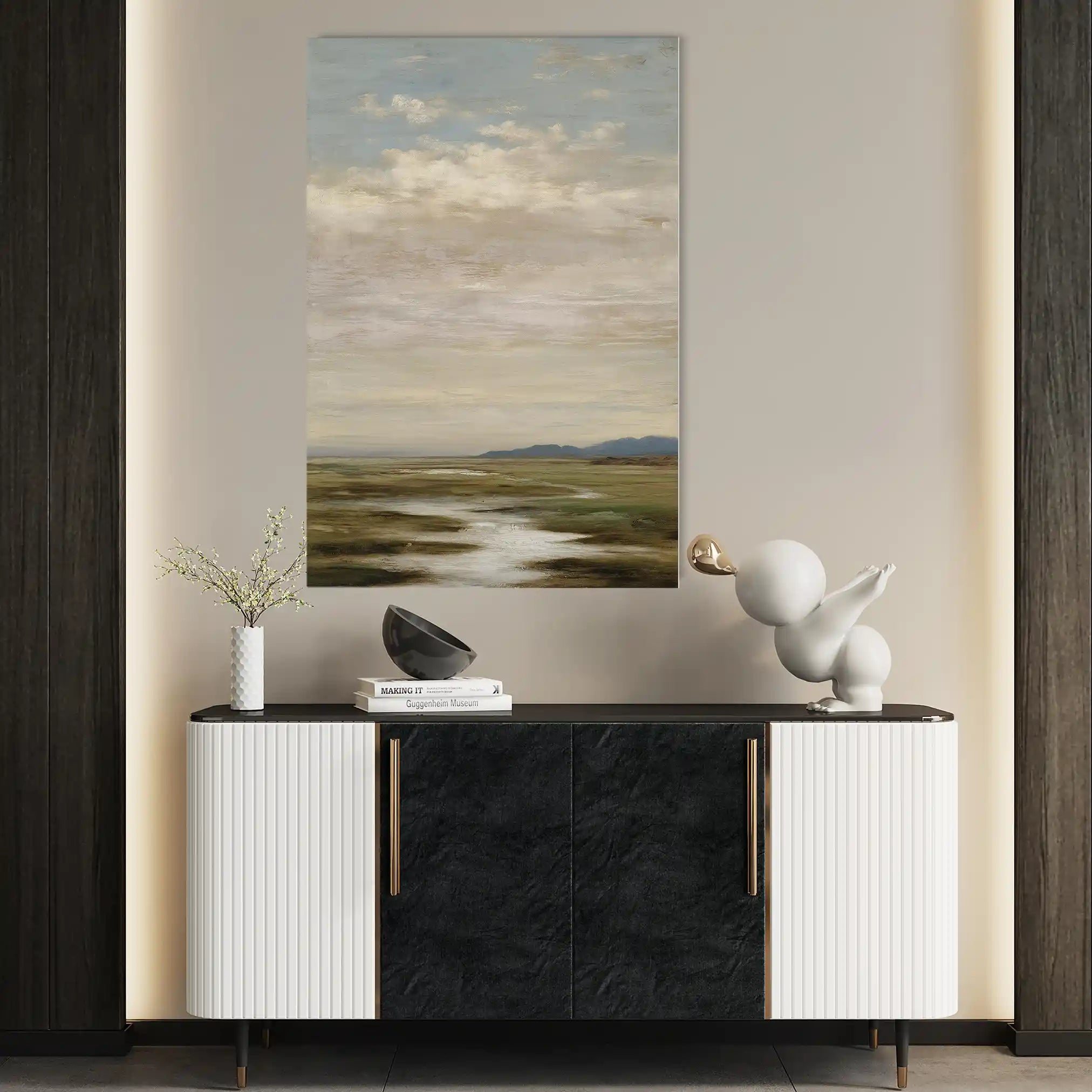 Abstract 2180 Canvas Art 60 x 40 cm / Stretched on hidden frame