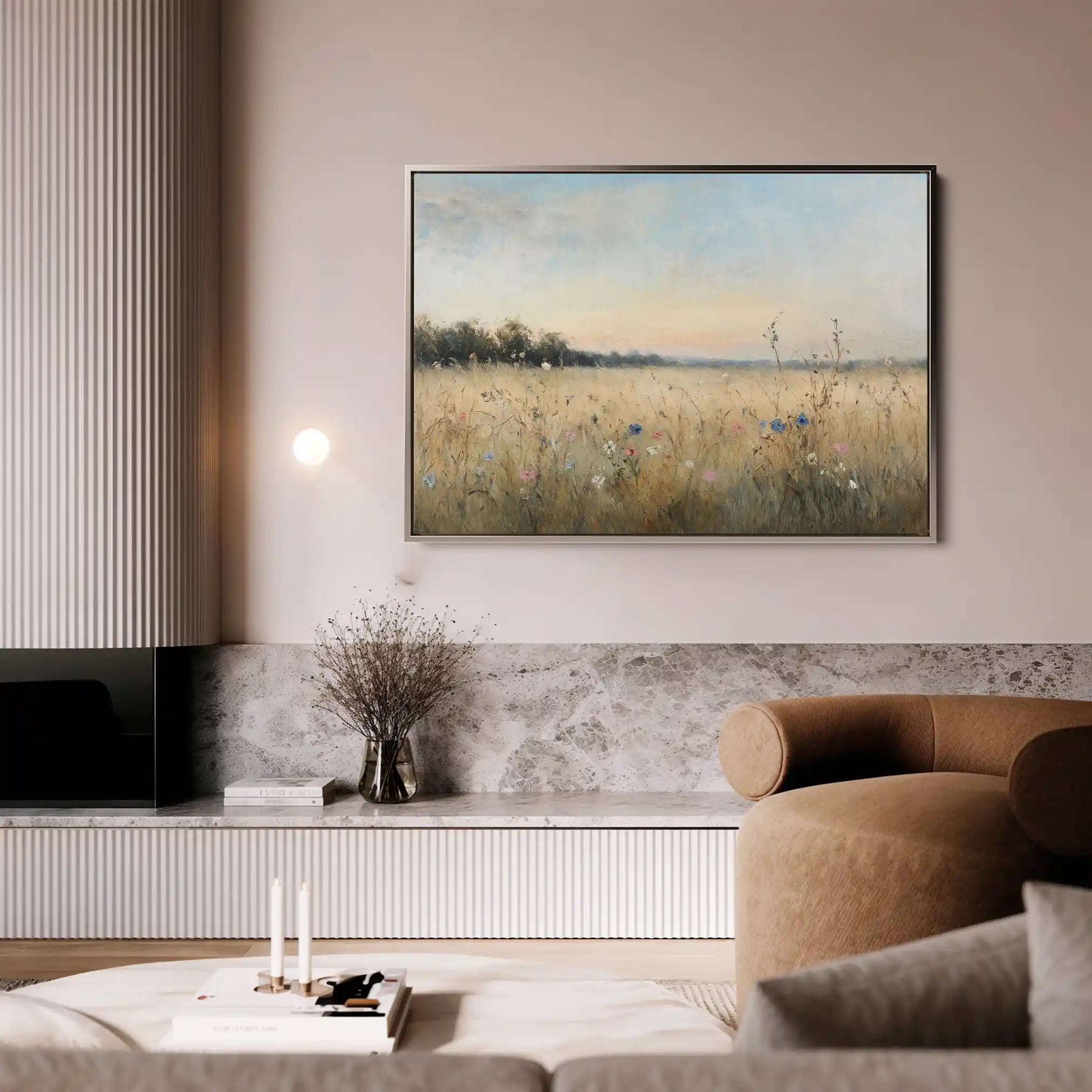 Abstract 2182 Canvas Art 60 x 40 cm / Stretched on hidden frame