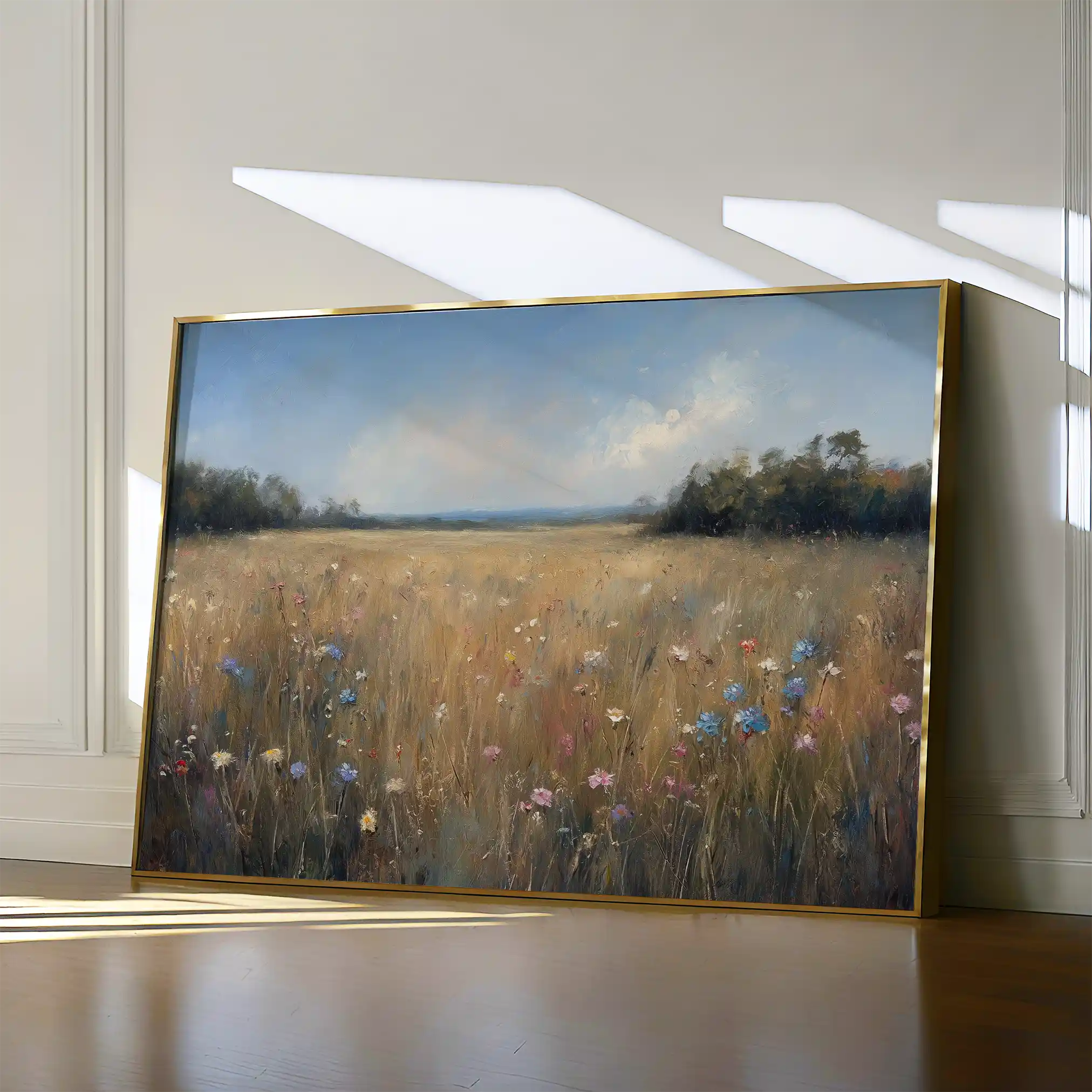 Abstract 2184 Canvas Art 60 x 40 cm / Stretched on hidden frame