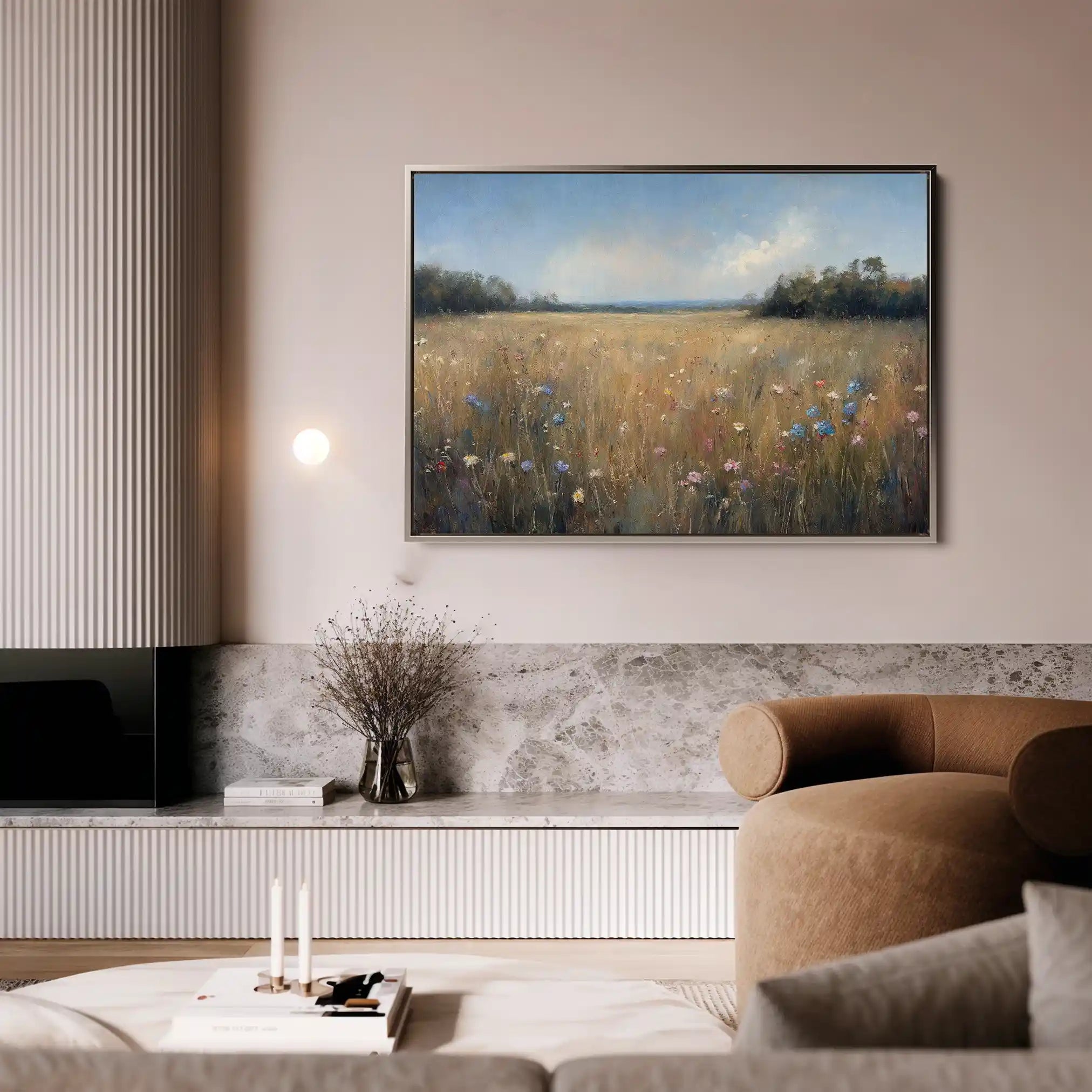 Abstract 2184 Canvas Art 60 x 40 cm / Stretched on hidden frame