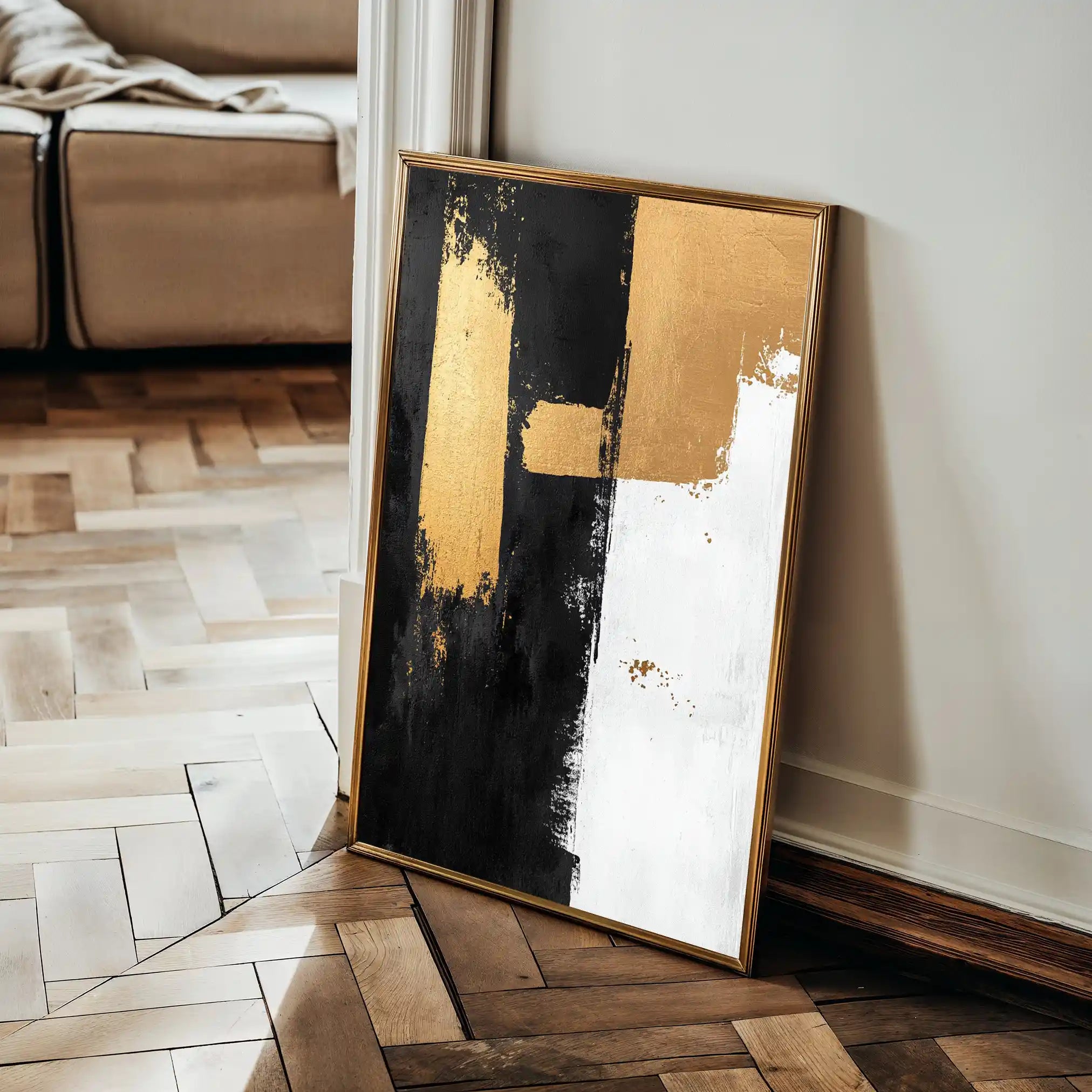Abstract 2188 Canvas Art 60 x 40 cm / Stretched on hidden frame