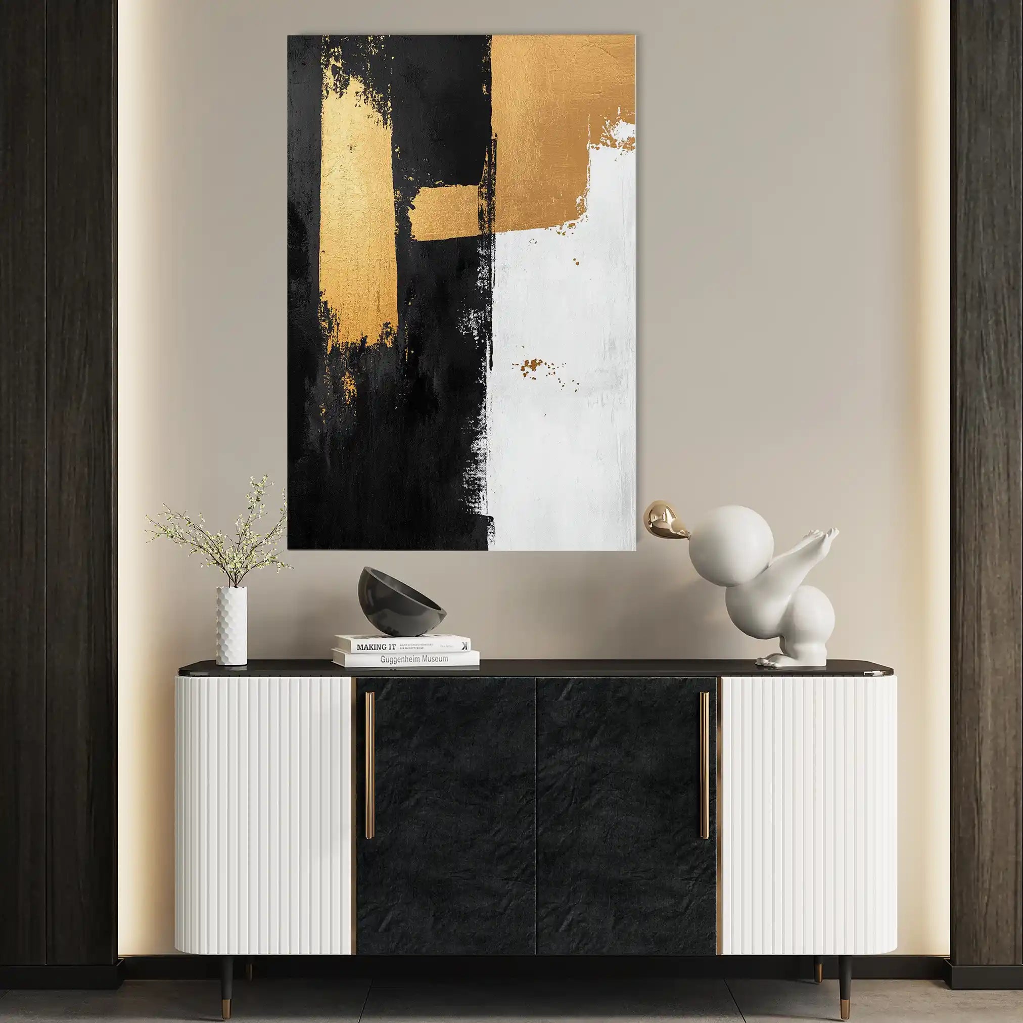 Abstract 2188 Canvas Art 60 x 40 cm / Stretched on hidden frame
