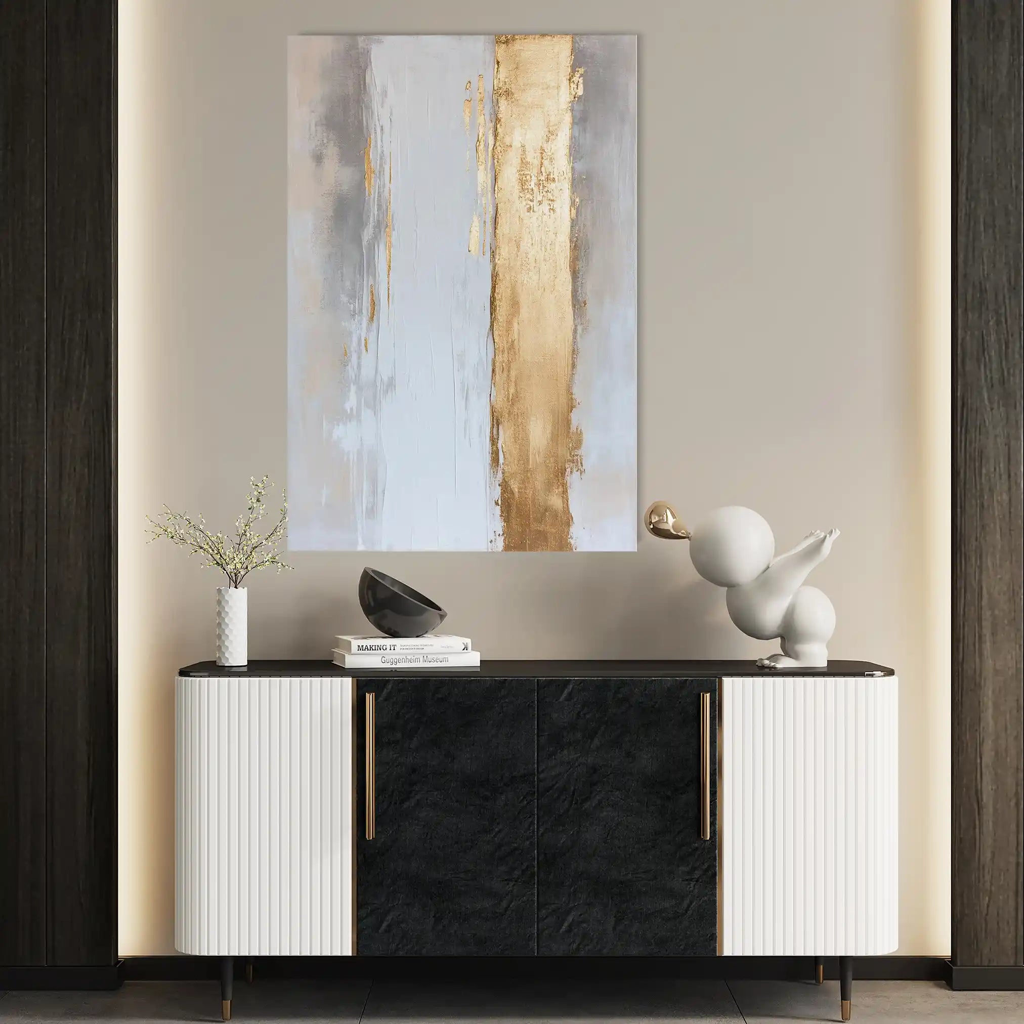 Abstract 2189 Canvas Art 60 x 40 cm / Stretched on hidden frame