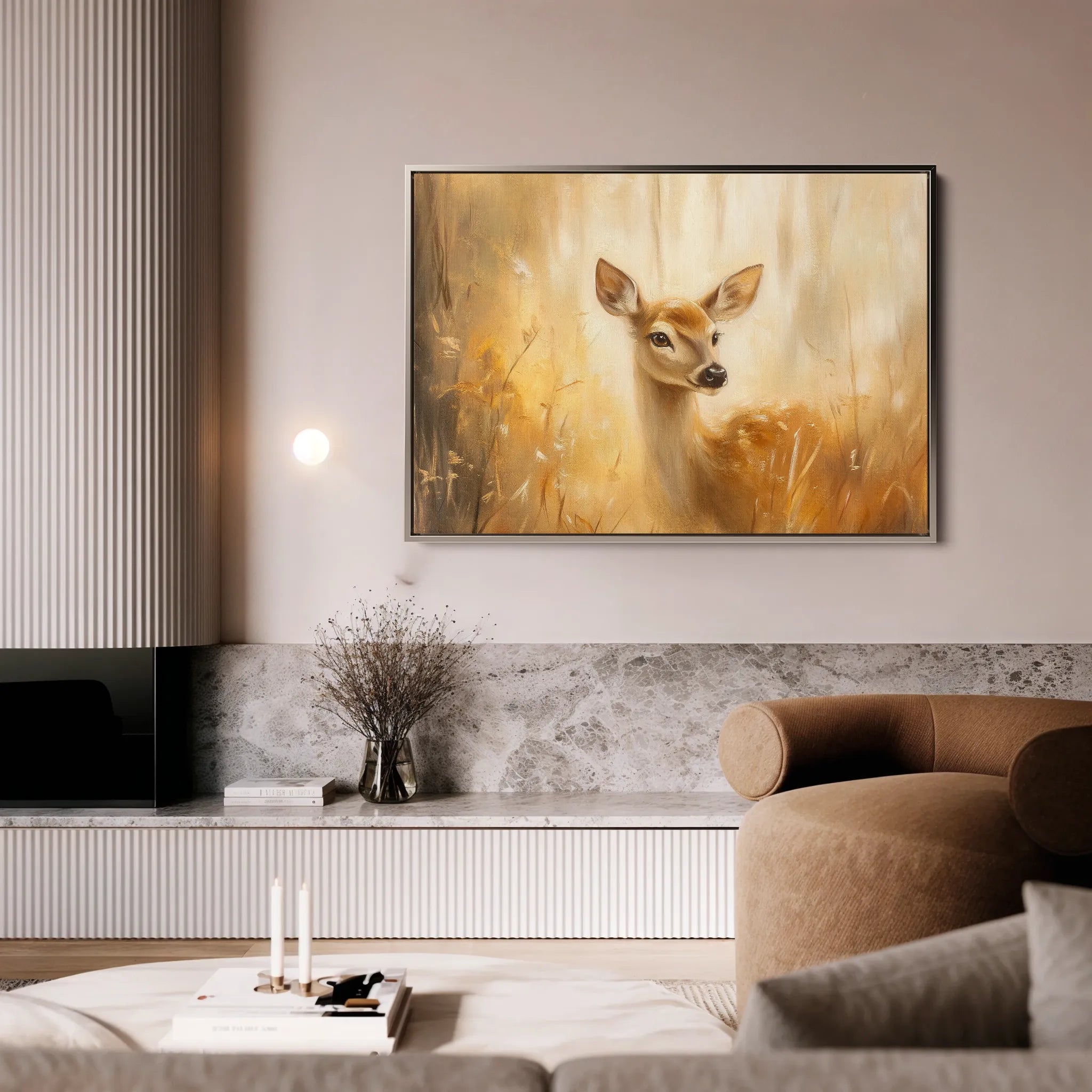 Animals Canvas Wall Art WAD219-AN 90 x 60 cm / Stretched on hidden frame