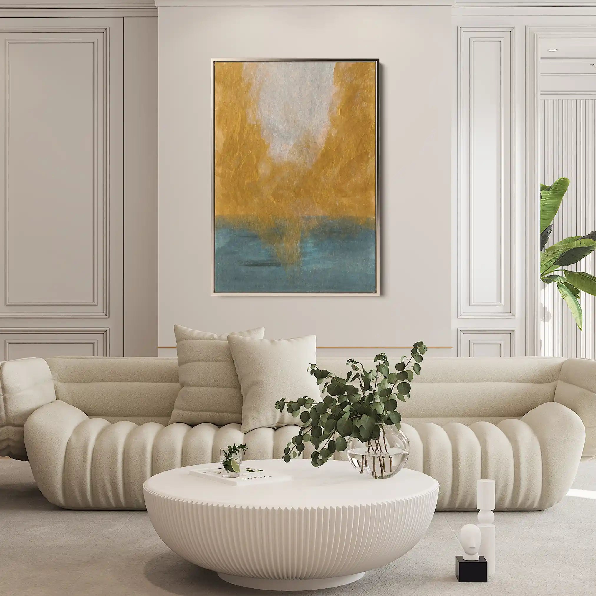 Abstract 219 Canvas Art 60 x 40 cm / Stretched on hidden frame