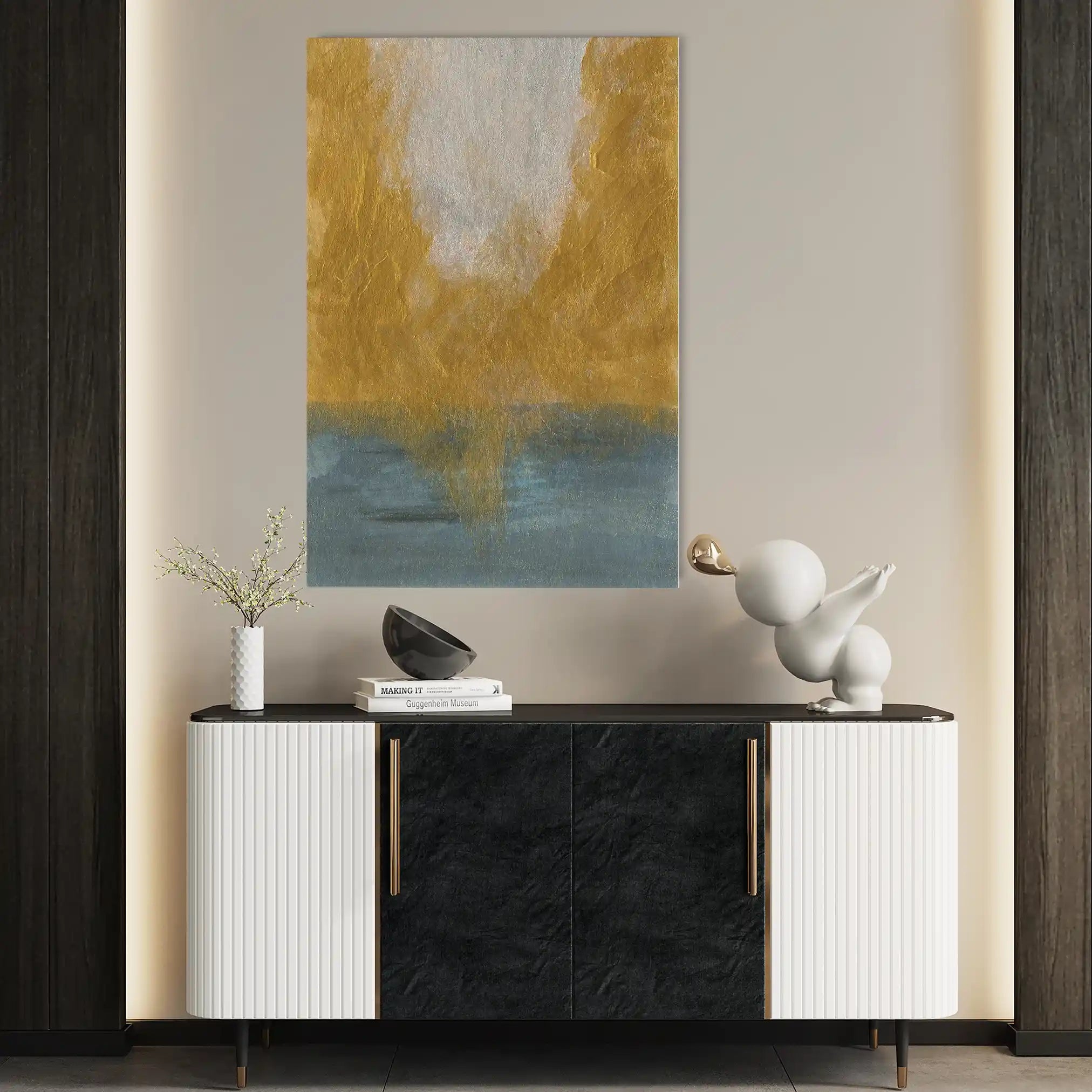 Abstract 219 Canvas Art 60 x 40 cm / Stretched on hidden frame