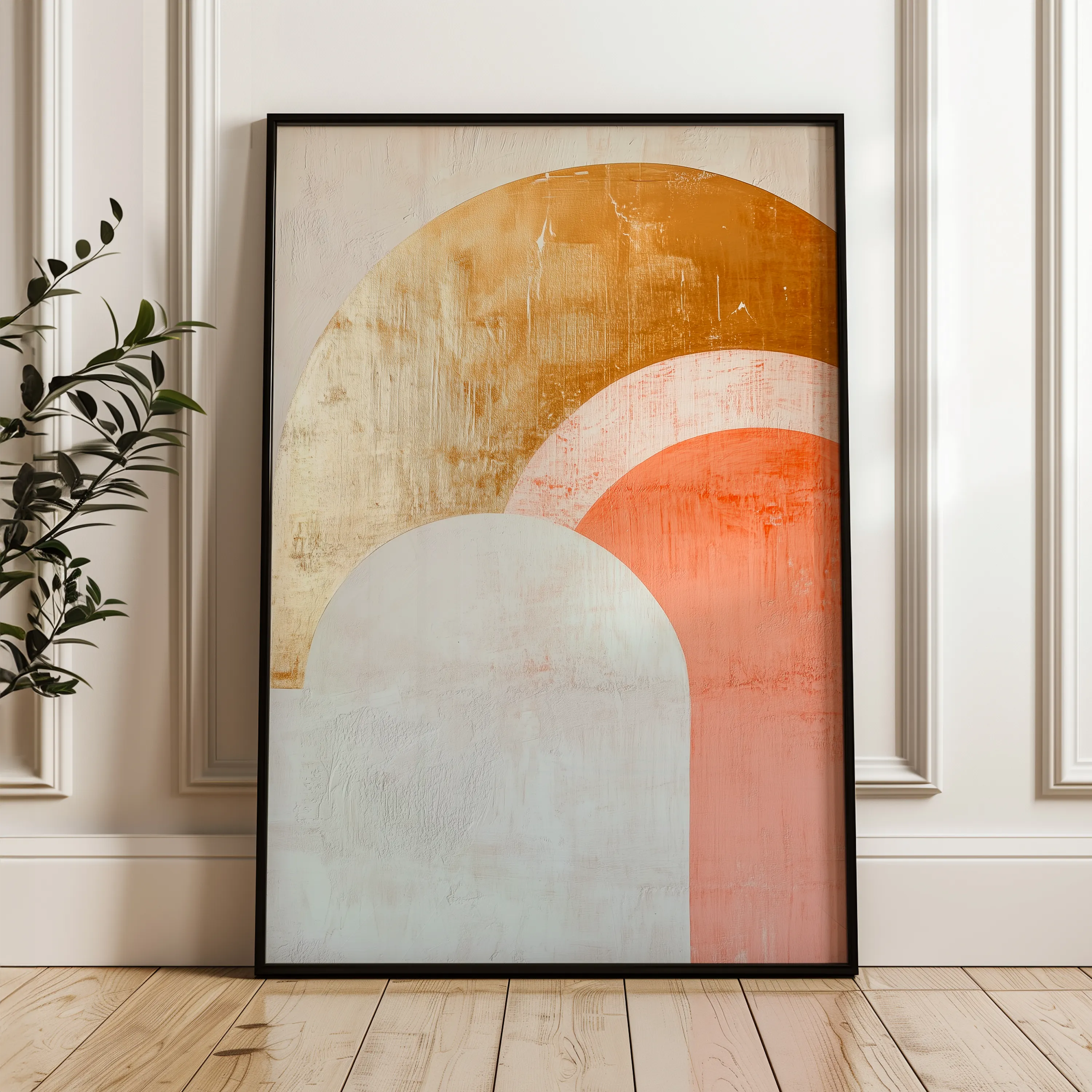 Boho Canvas Wall Art WAD219-BH 90 x 60 cm / Stretched on hidden frame