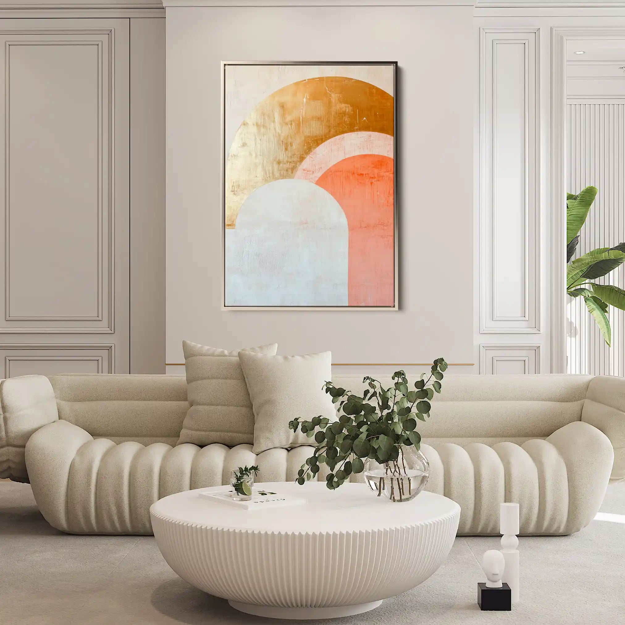 Boho 219 Canvas Art 90 x 60 cm / Stretched on hidden frame
