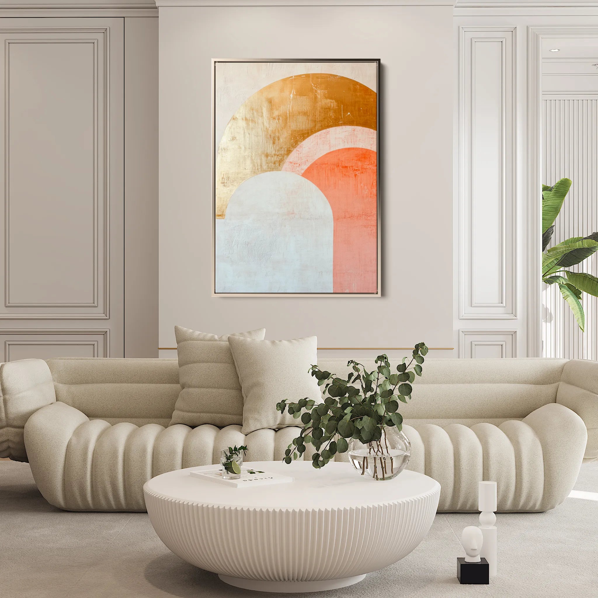 Boho Canvas Wall Art WAD219-BH 90 x 60 cm / Stretched on hidden frame