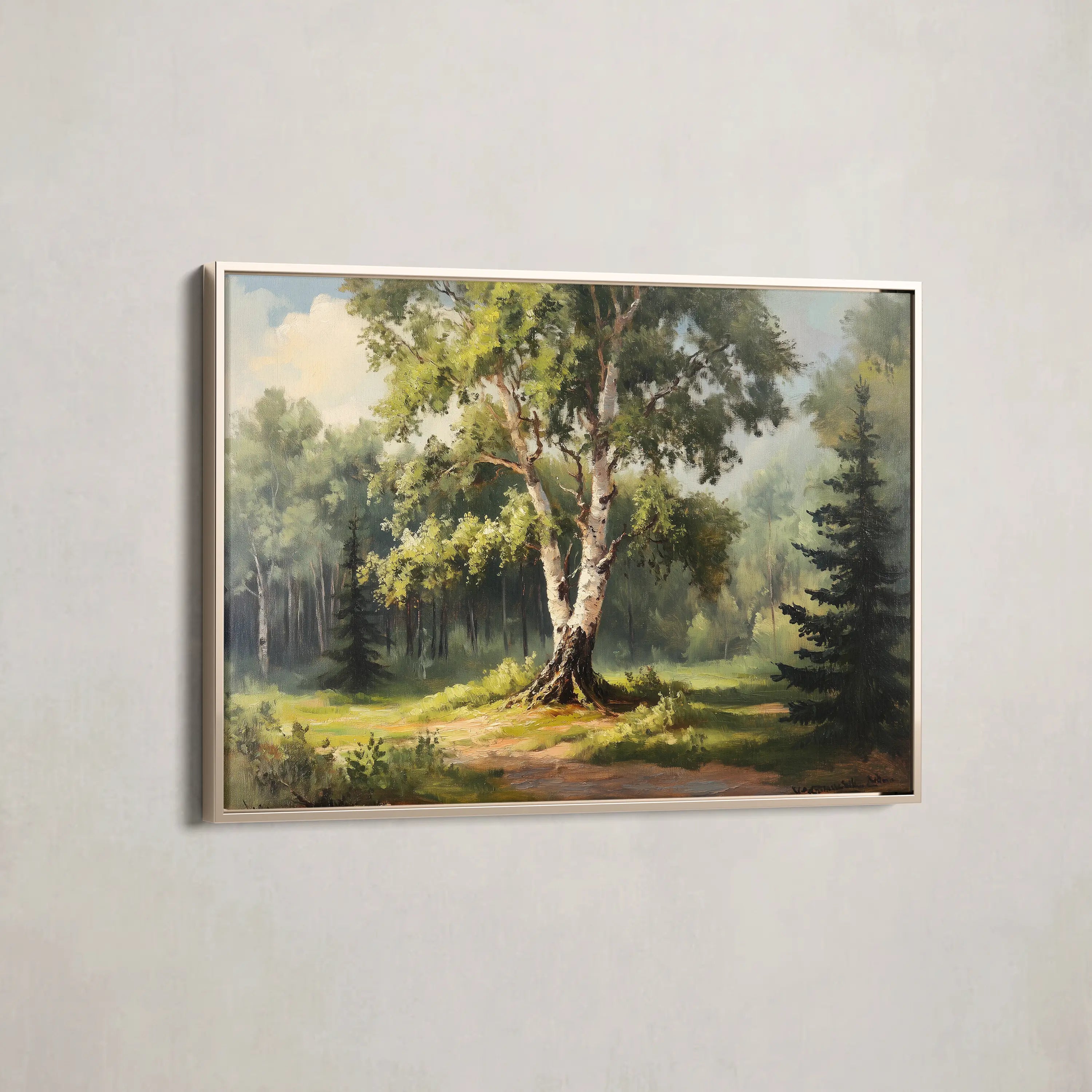 Landscape Canvas Wall Art WAD219-L 90 x 60 cm / Stretched on hidden frame