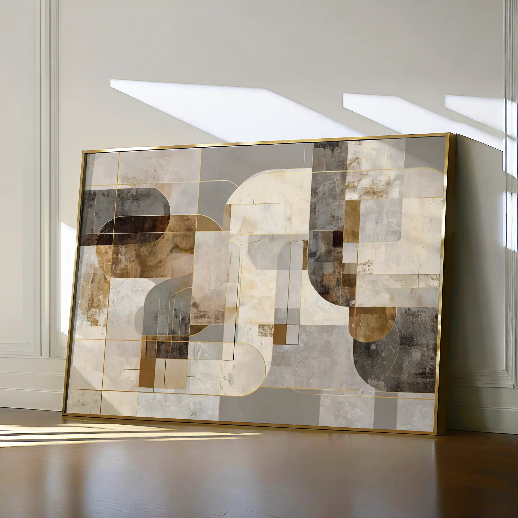 Abstract 2190 Canvas Art 60 x 40 cm / Stretched on hidden frame