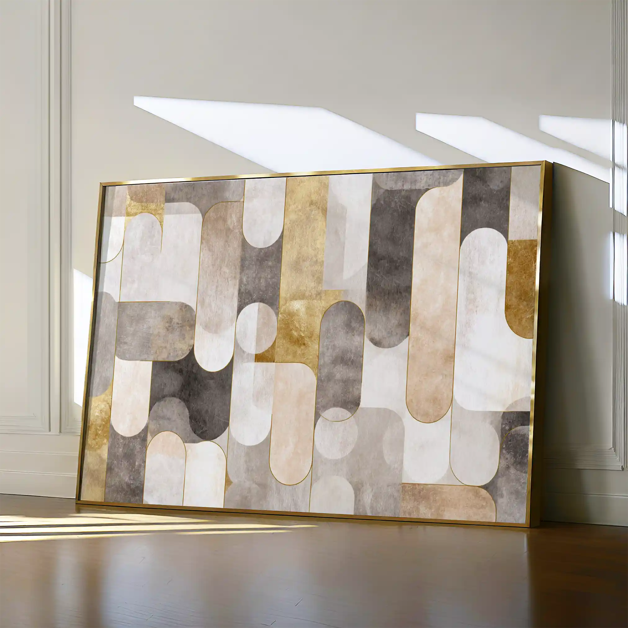 Abstract 2191 Canvas Art 60 x 40 cm / Stretched on hidden frame
