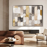 Abstract 2191 Canvas Art 60 x 40 cm / Stretched on hidden frame