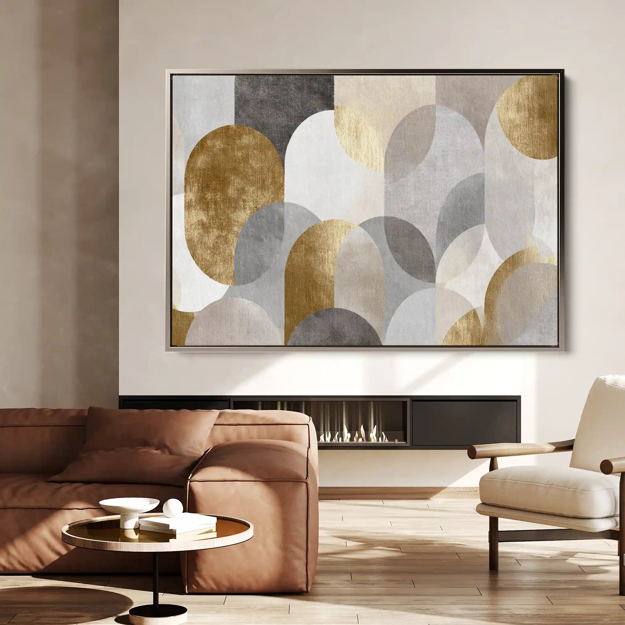 Abstract 2192 Canvas Art 60 x 40 cm / Stretched on hidden frame