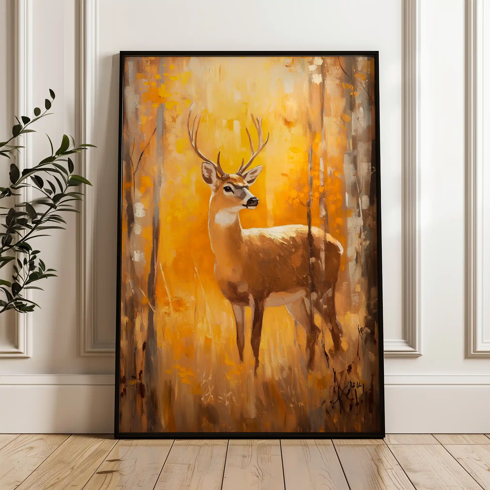 Animals 220 Canvas Art 90 x 60 cm / Stretched on hidden frame
