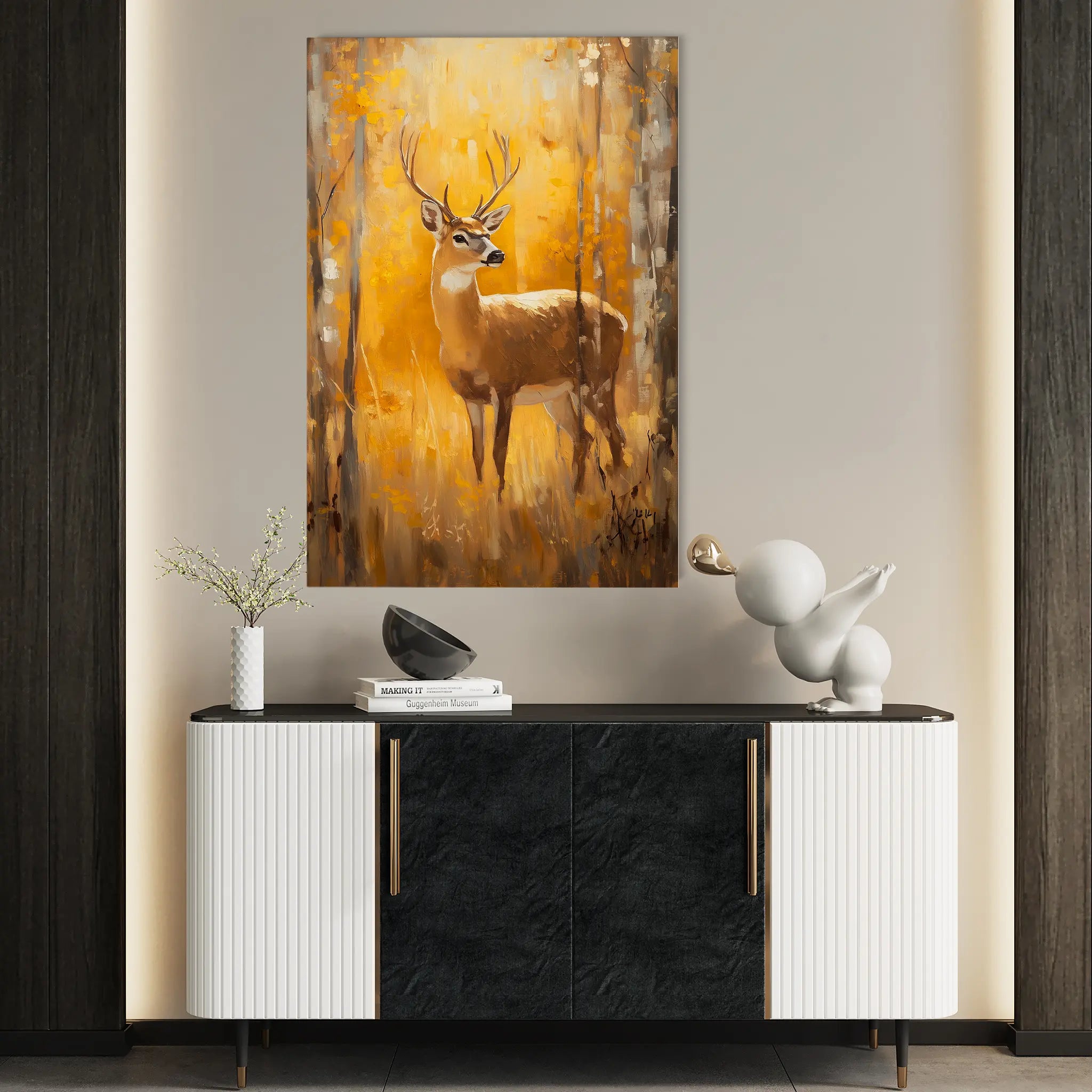 Animals Canvas Wall Art WAD220-AN 90 x 60 cm / Stretched on hidden frame