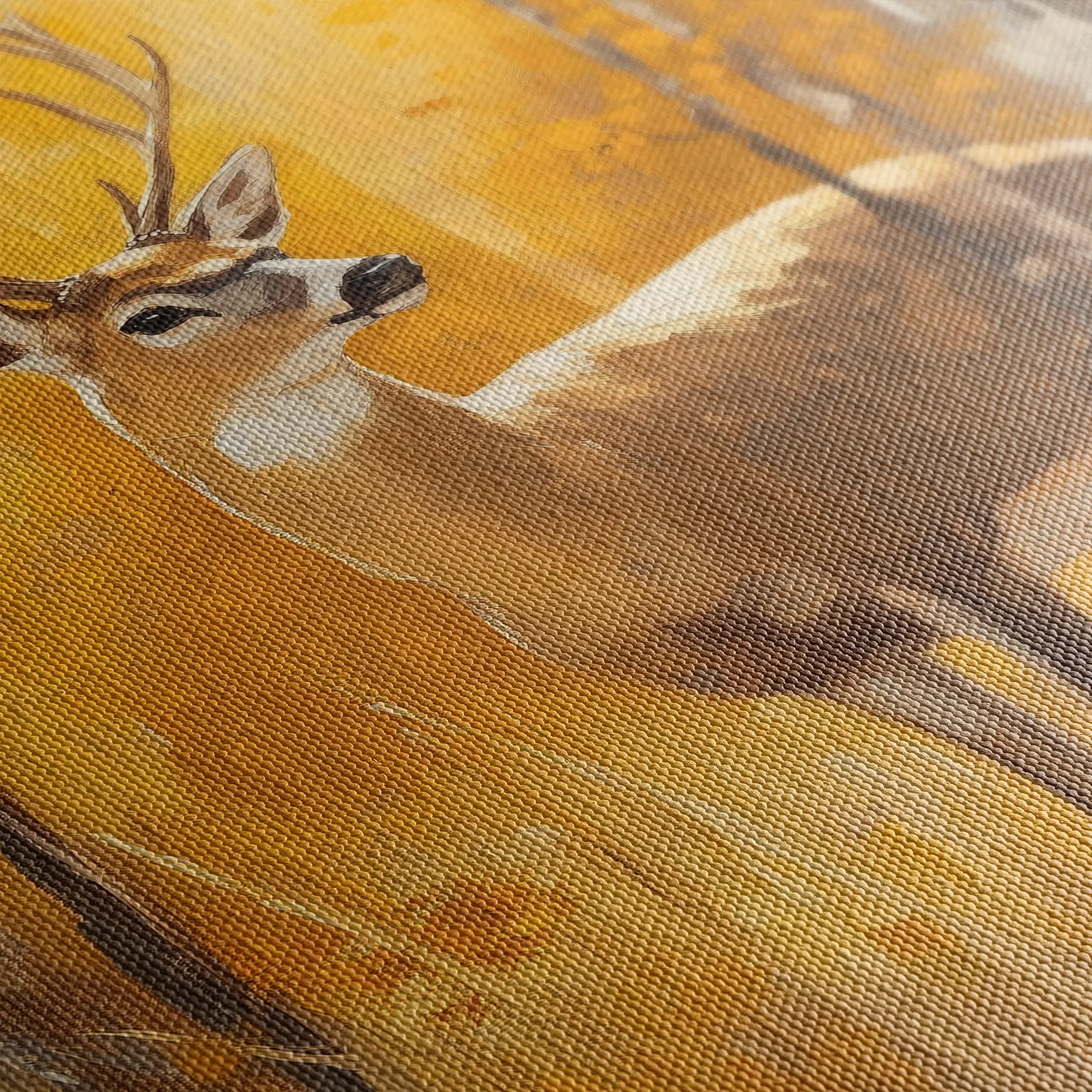 Animals Canvas Wall Art WAD220-AN 90 x 60 cm / Stretched on hidden frame