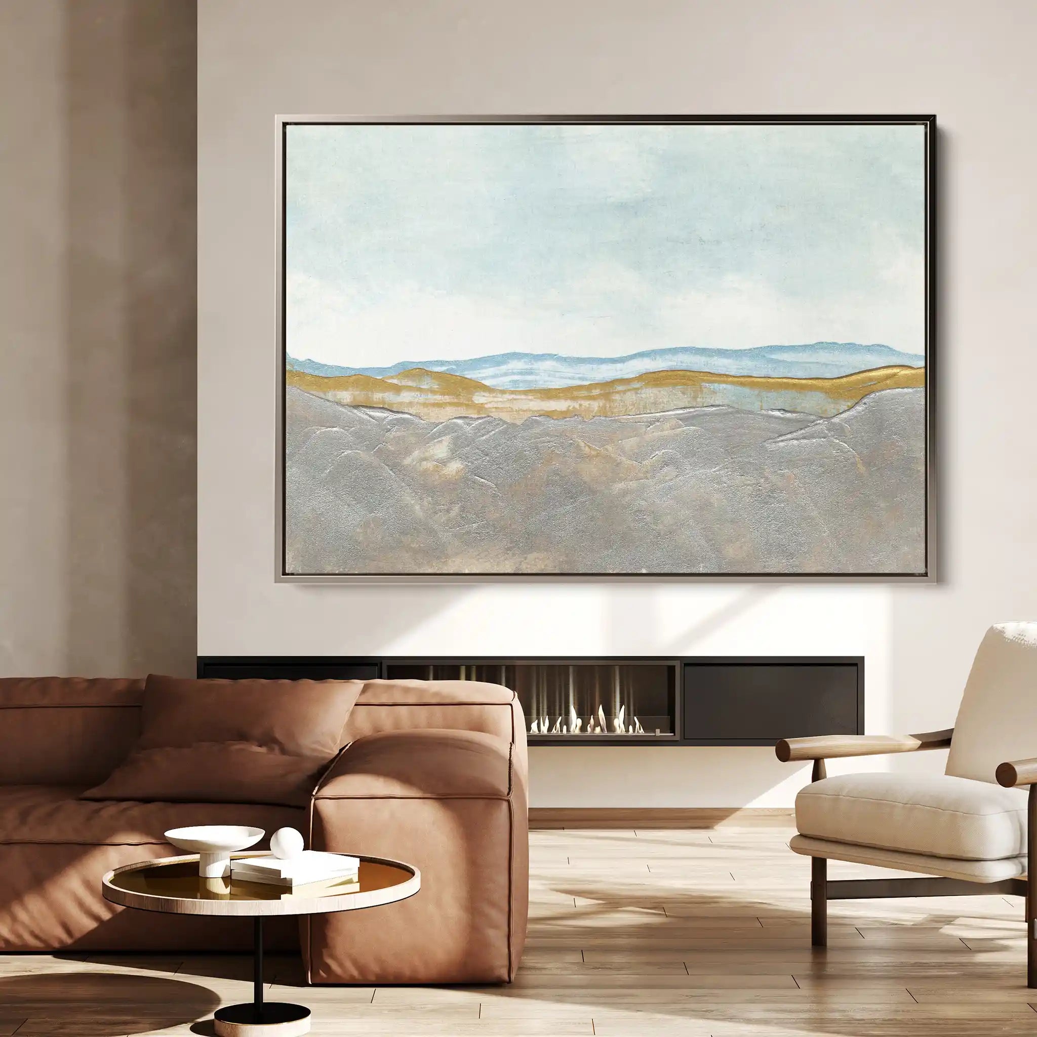 Abstract 220 Canvas Art 60 x 40 cm / Stretched on hidden frame