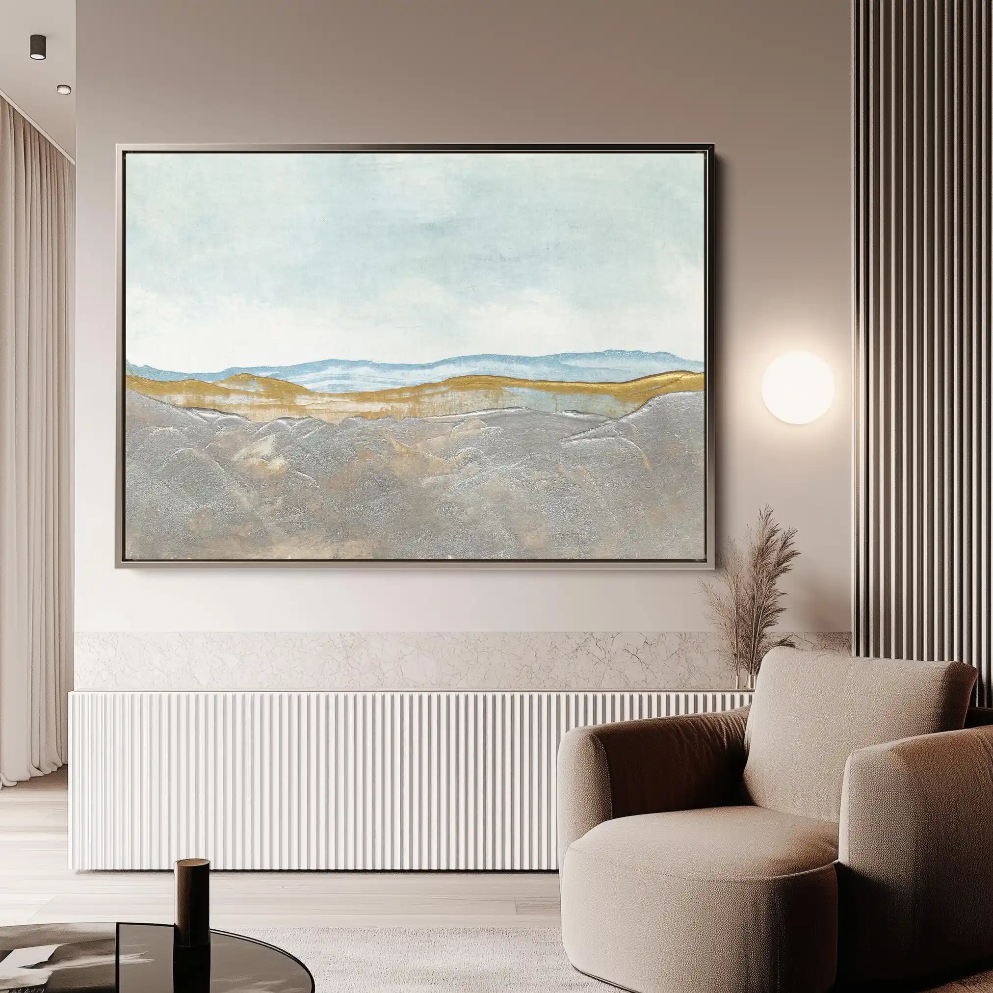 Abstract 220 Canvas Art 60 x 40 cm / Stretched on hidden frame