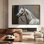 Horses 220 Canvas Art 90 x 60 cm / Stretched on hidden frame