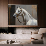 Horses 220 Canvas Art 90 x 60 cm / Stretched on hidden frame