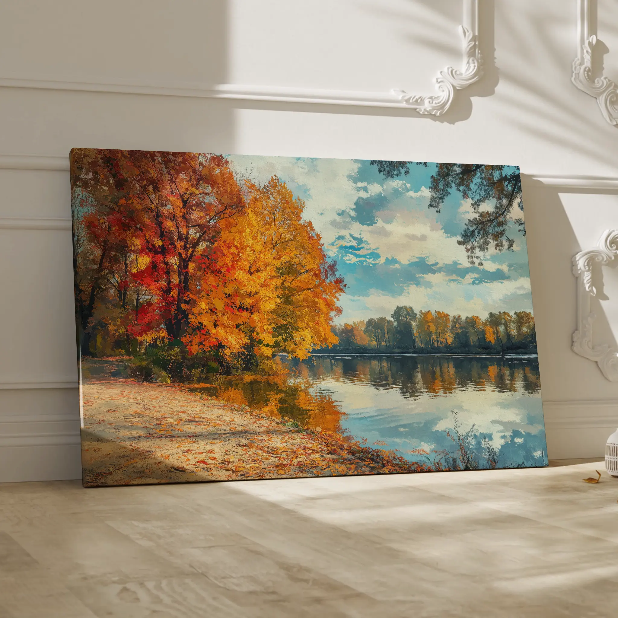 Landscape Canvas Wall Art WAD220-L 90 x 60 cm / Stretched on hidden frame