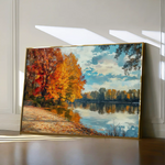 Landscape 220 Canvas Art 90 x 60 cm / Stretched on hidden frame