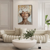 Portrait 220 Canvas Art 90 x 60 cm / Stretched on hidden frame