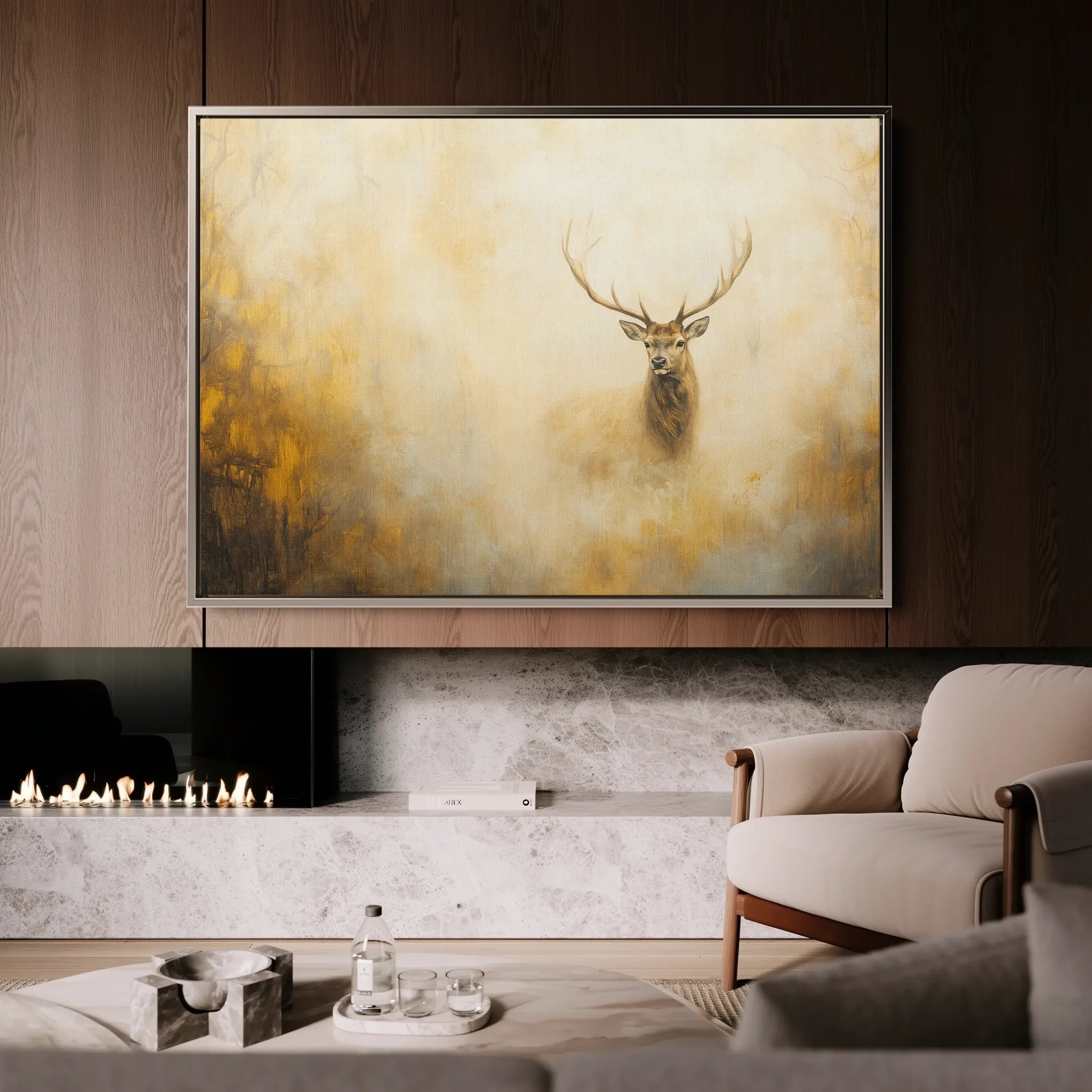 Animals Canvas Wall Art WAD221-AN 90 x 60 cm / Stretched on hidden frame