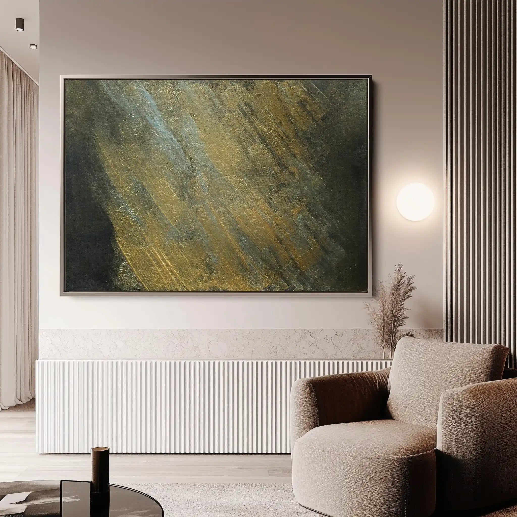 Abstract Canvas Wall Art WAD221-A 90 x 60 cm / Stretched on hidden frame
