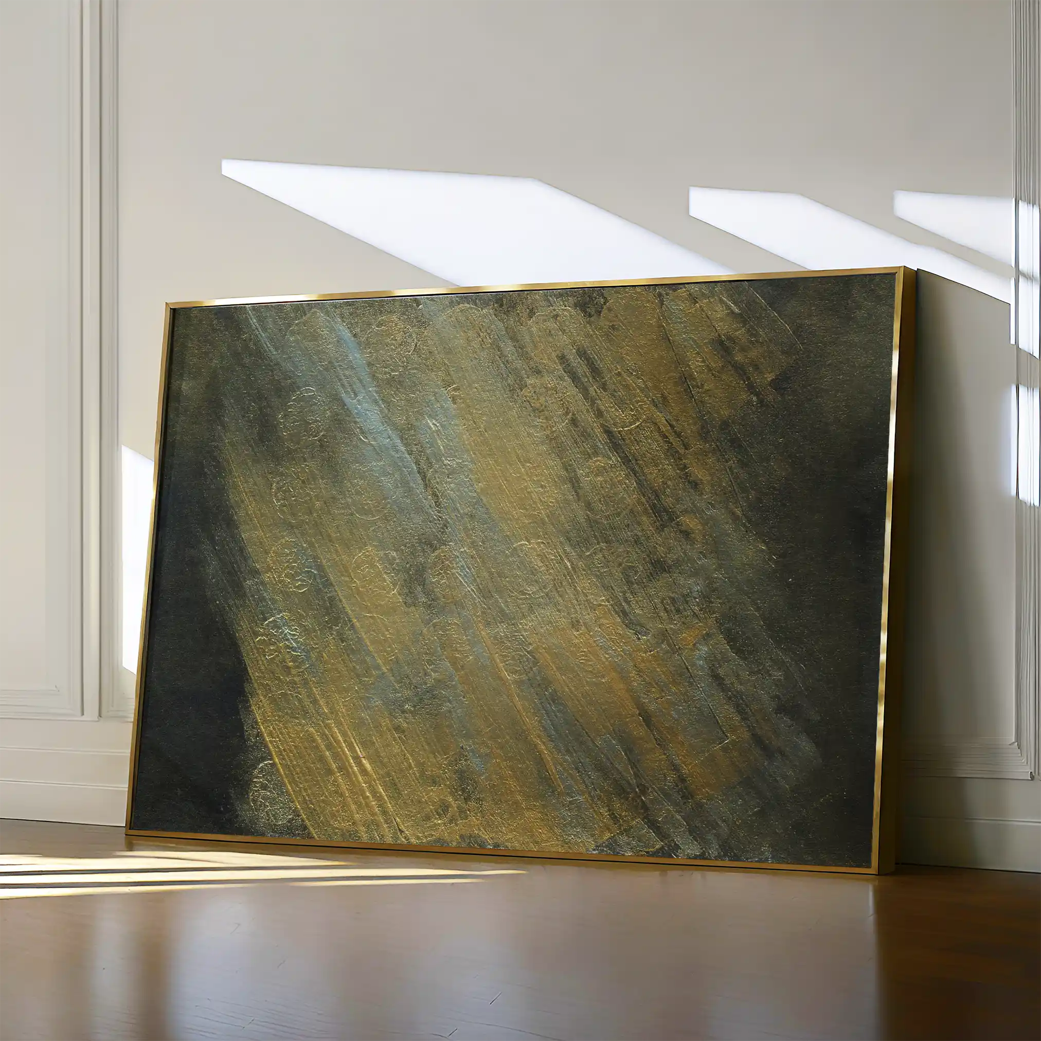 Abstract Canvas Wall Art WAD221-A 90 x 60 cm / Stretched on hidden frame