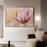 Floral Canvas Wall Art WAD221-F 90 x 60 cm / Stretched on hidden frame