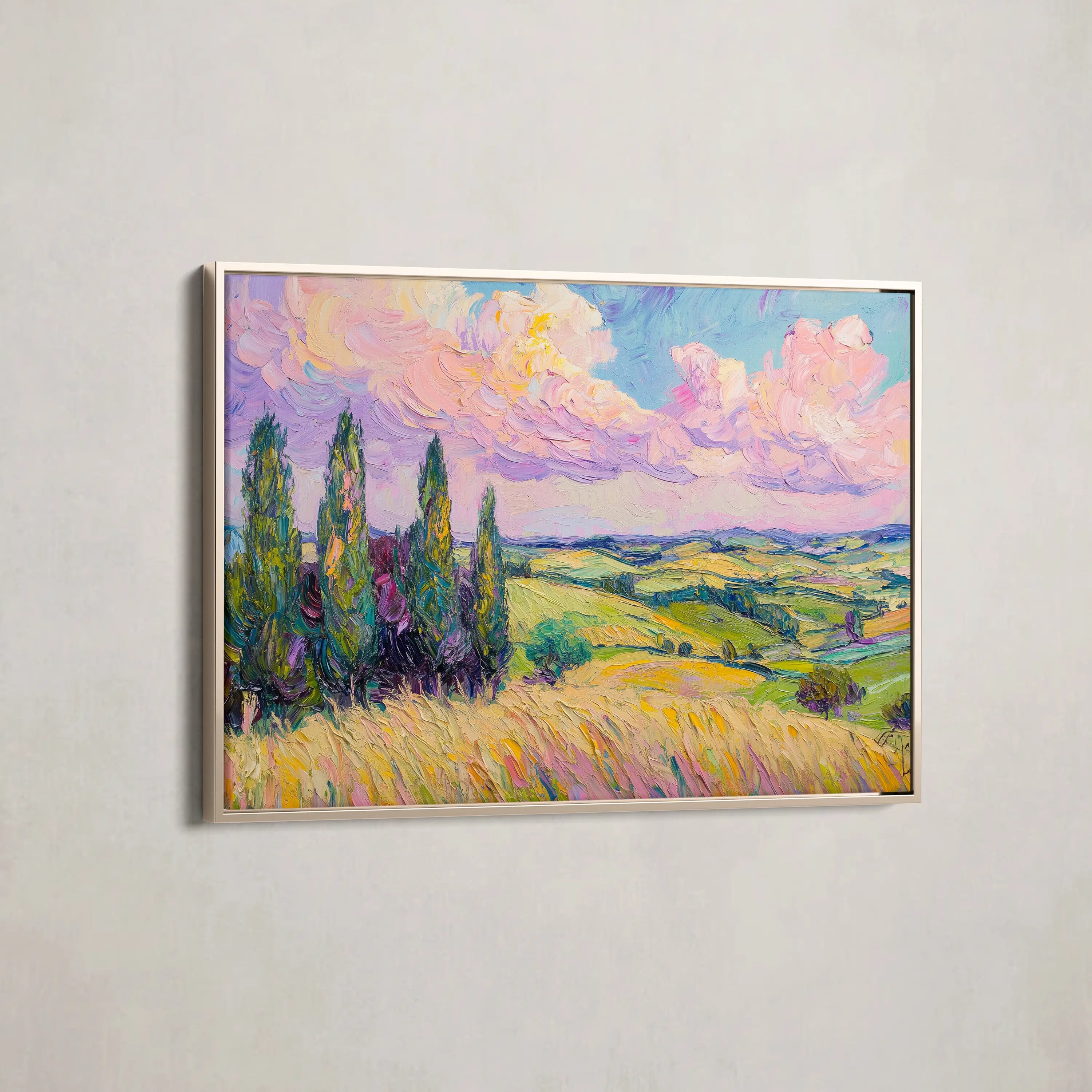 Landscape Canvas Wall Art WAD221-L 90 x 60 cm / Stretched on hidden frame