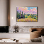 Landscape 221 Canvas Art 90 x 60 cm / Stretched on hidden frame