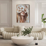 Portrait 221 Canvas Art 90 x 60 cm / Stretched on hidden frame