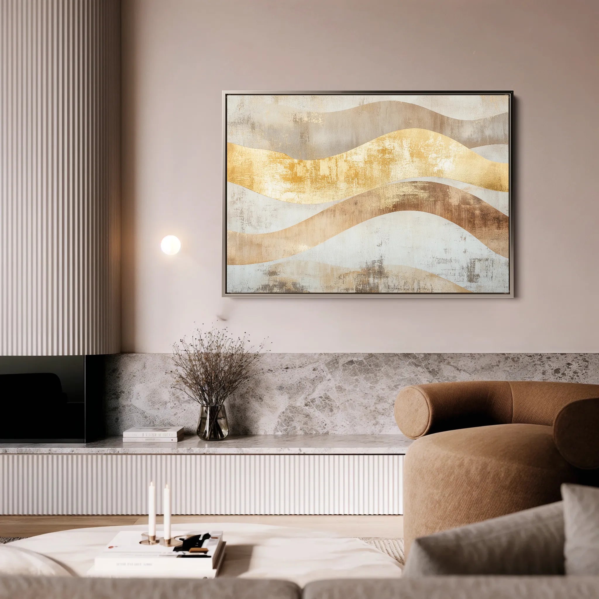 Boho Canvas Wall Art WAD222-BH 90 x 60 cm / Stretched on hidden frame