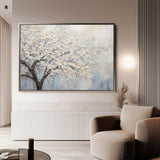 Floral Canvas Wall Art WAD222-F 90 x 60 cm / Stretched on hidden frame