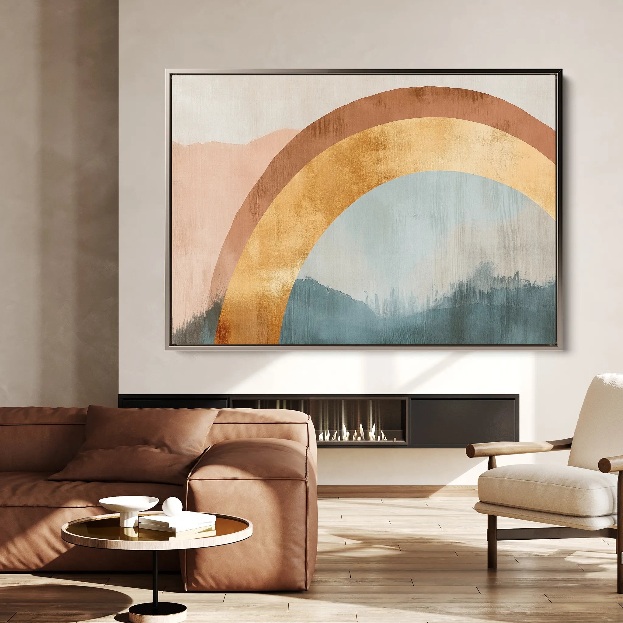Boho Canvas Wall Art WAD223-BH 90 x 60 cm / Stretched on hidden frame