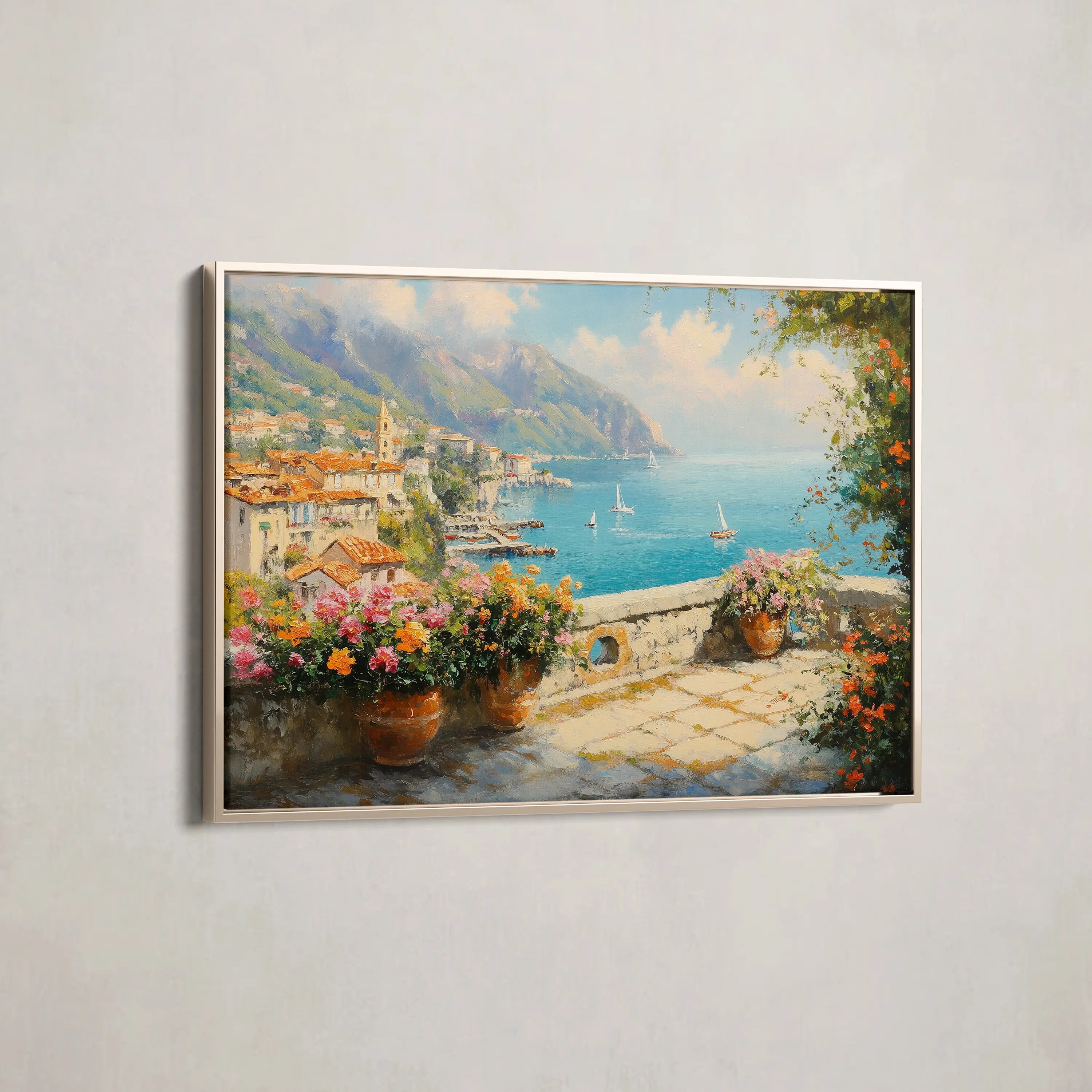 Landscape Canvas Wall Art WAD223-L 90 x 60 cm / Stretched on hidden frame