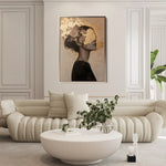 Portrait 223 Canvas Art 90 x 60 cm / Stretched on hidden frame