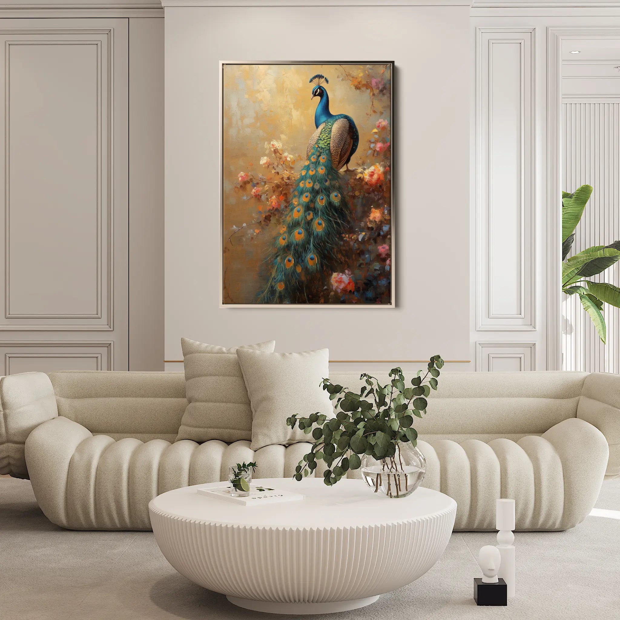 Animals Canvas Wall Art WAD224-AN 90 x 60 cm / Stretched on hidden frame