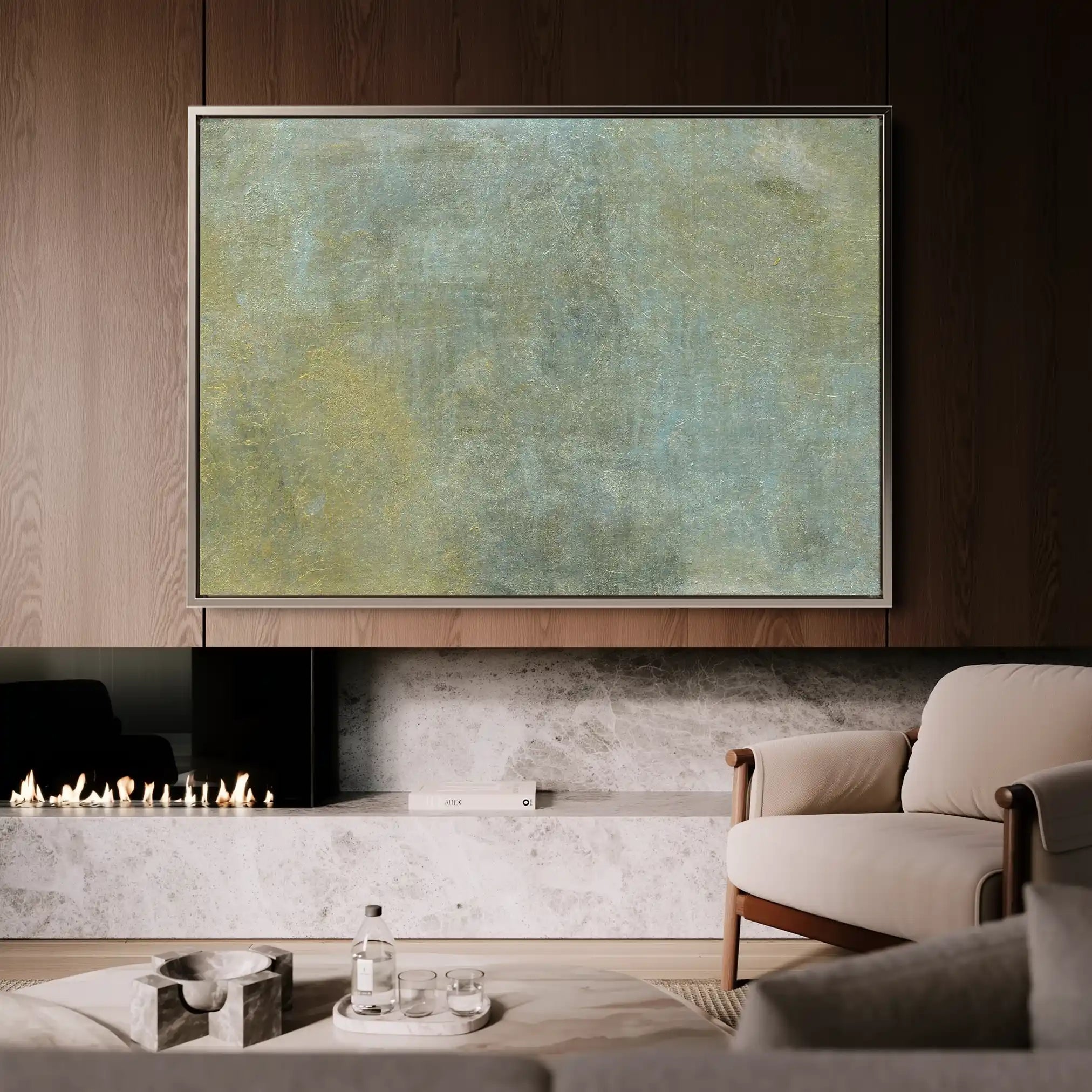 Abstract 224 Canvas Art 60 x 40 cm / Stretched on hidden frame