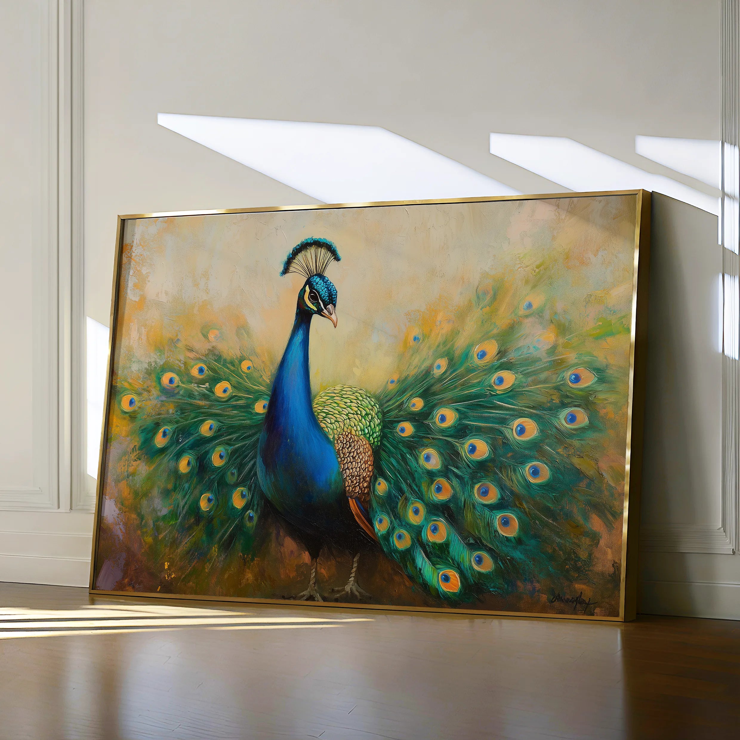 Animals Canvas Wall Art WAD225-AN 90 x 60 cm / Stretched on hidden frame
