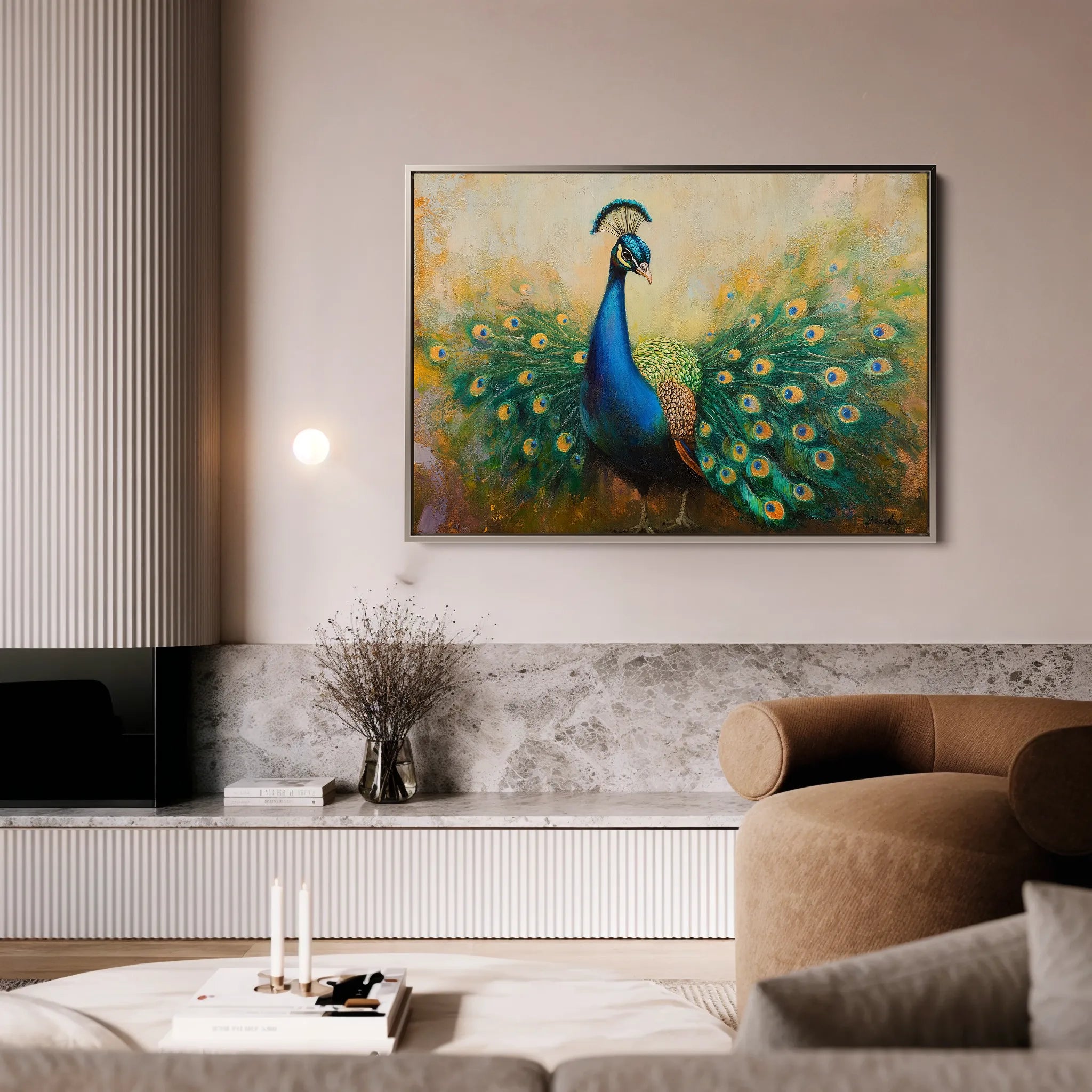 Animals Canvas Wall Art WAD225-AN 90 x 60 cm / Stretched on hidden frame