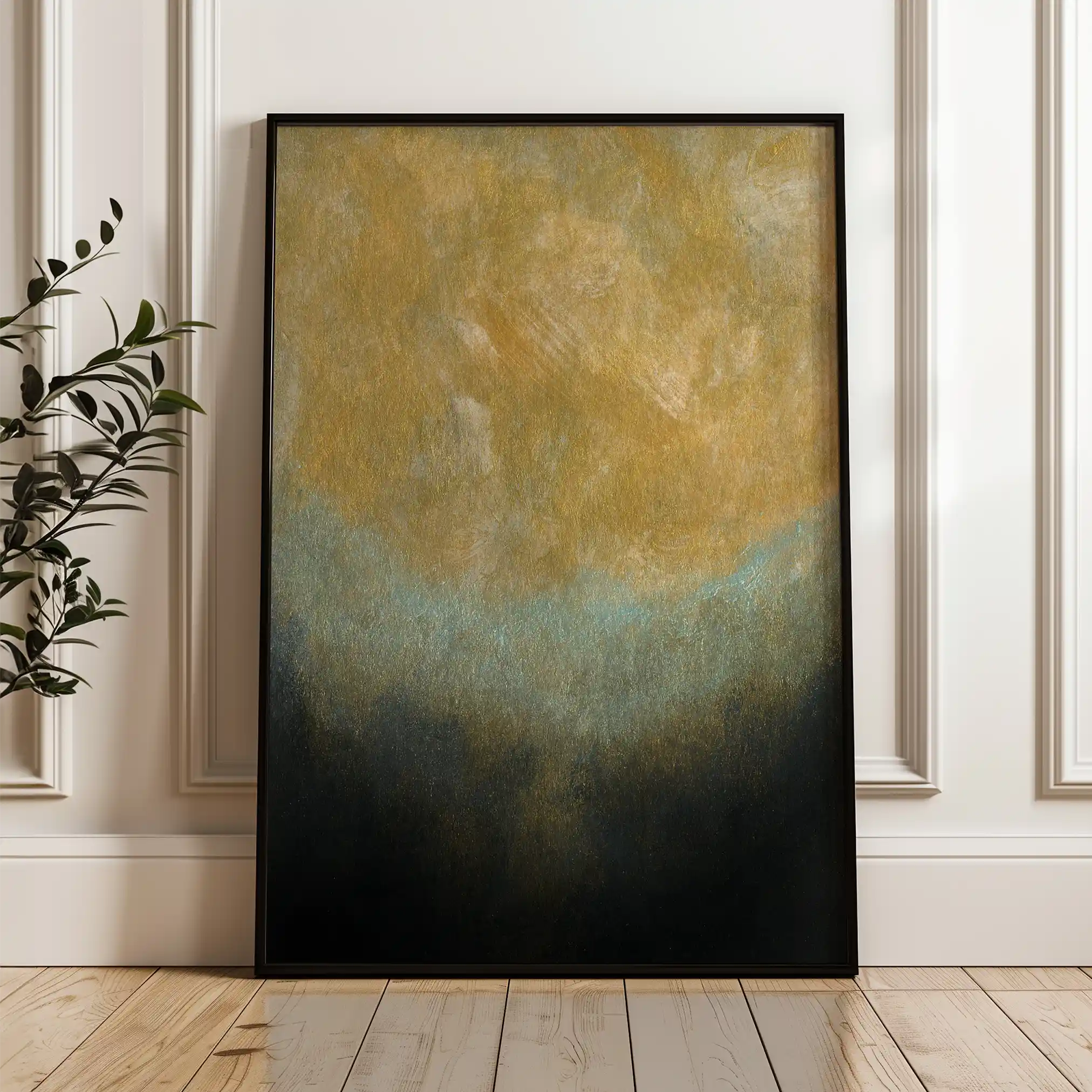 Abstract 225 Canvas Art 60 x 40 cm / Stretched on hidden frame
