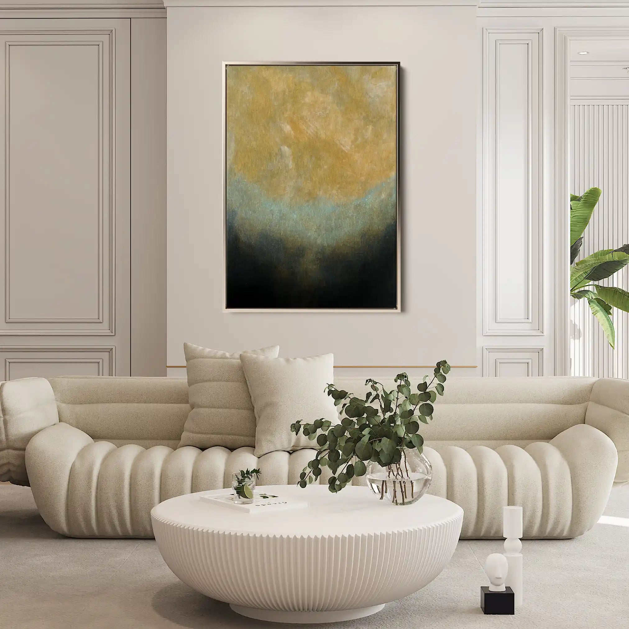 Abstract 225 Canvas Art 60 x 40 cm / Stretched on hidden frame